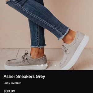 Lucy Avenue grey sneakers